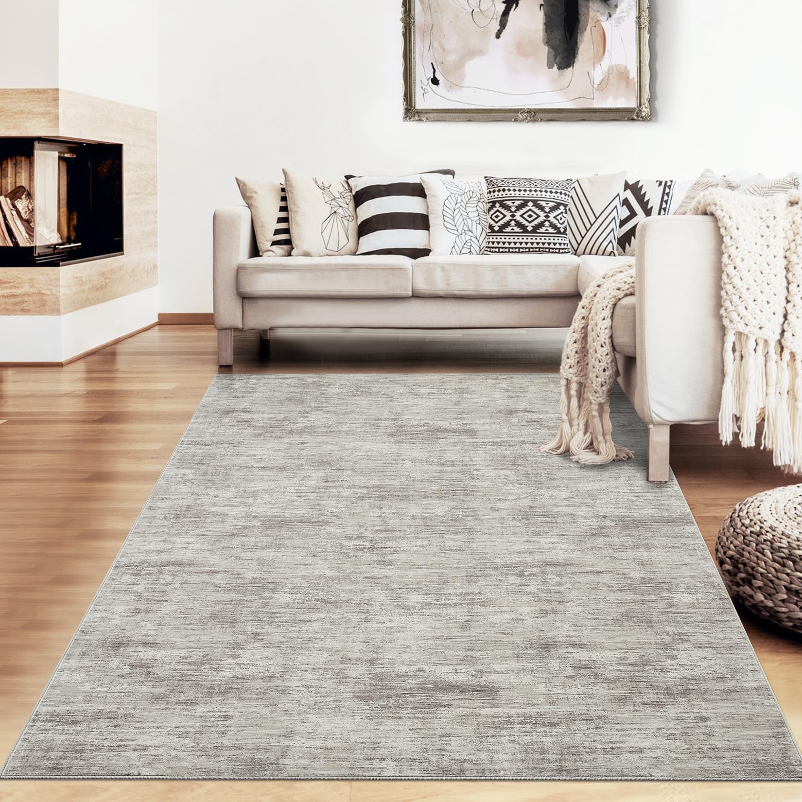 Tapis de chambre d'enfant camel doux et antidérapant 160x230