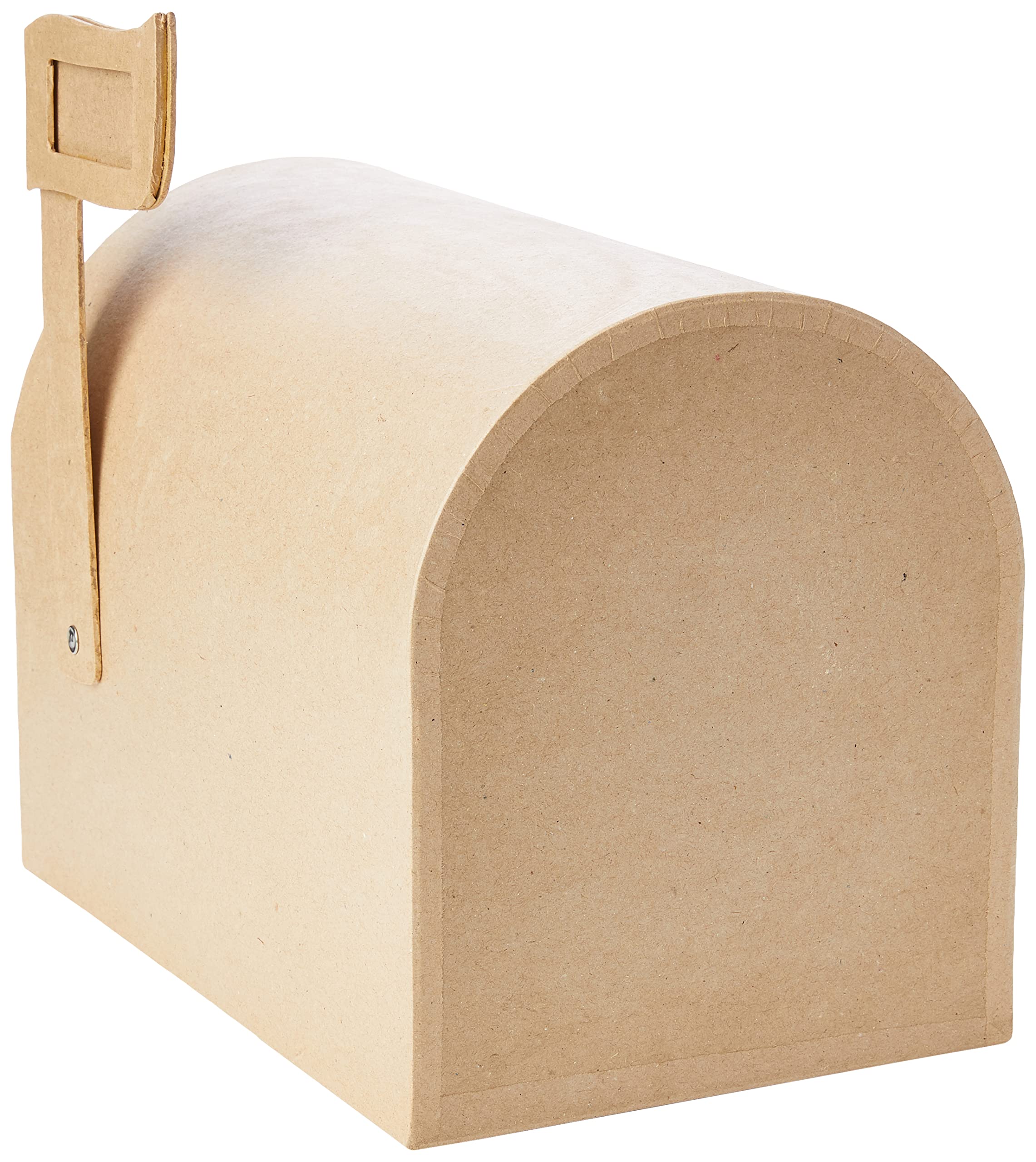 Décopatch EV001O - Un support en papier brun mâché 29x19x23 cm, Urne boite aux lettres
