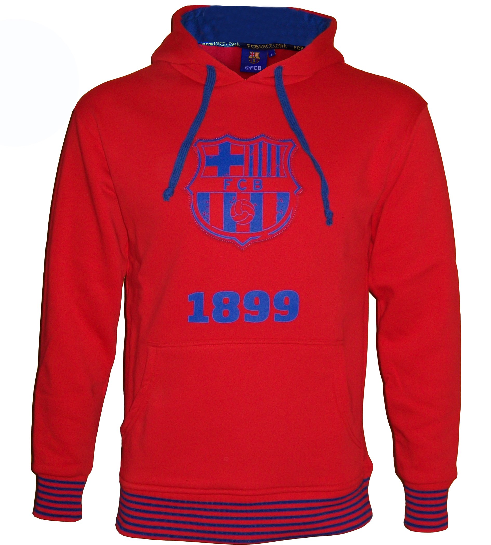 Fc Barcelone Sweat shirt à capuche Barça - Collection officielle Taille adulte homme