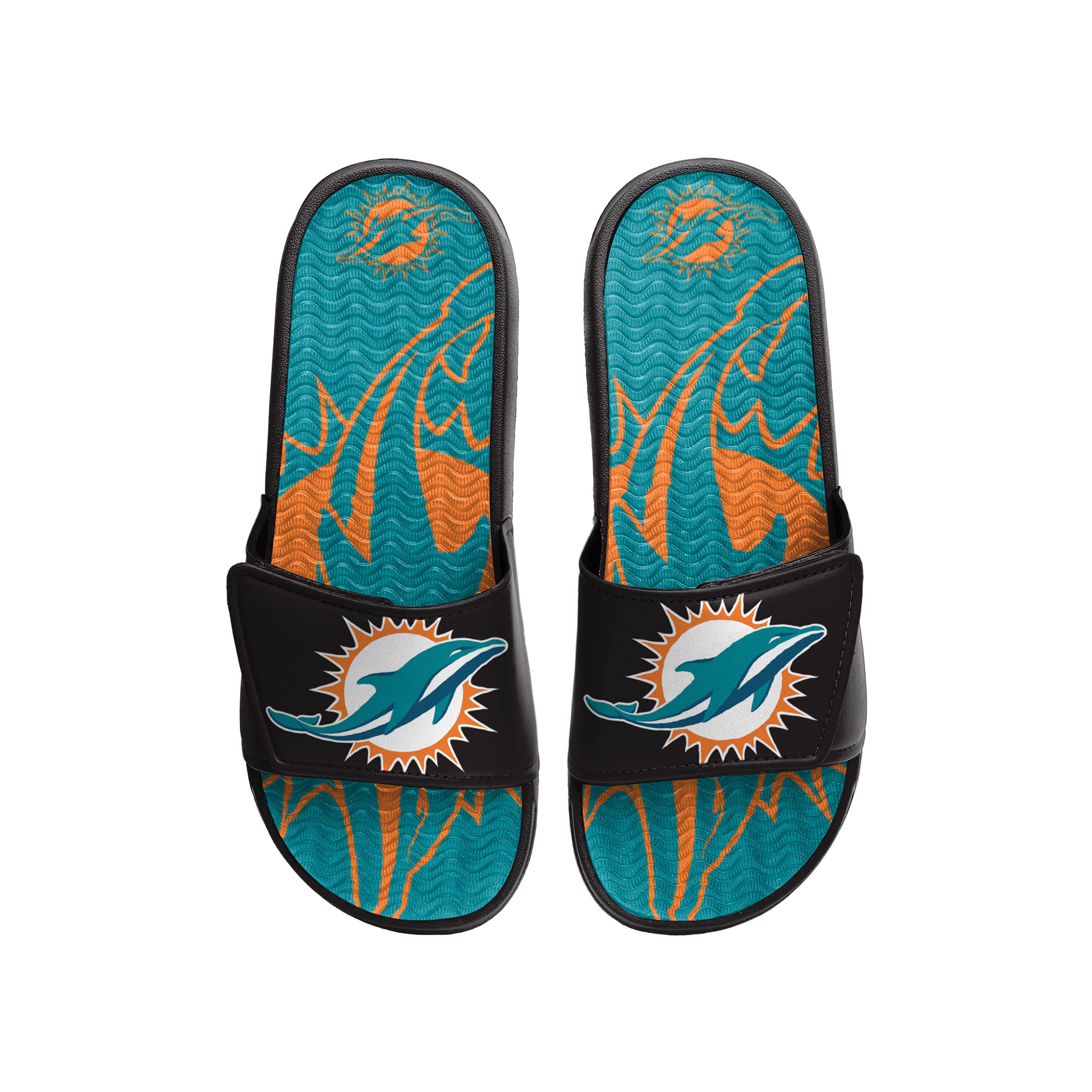 FOCO Sport-Dusch-Flip-Flops Gel-Slides Sandalen für Herren mit NFL Teamlogo