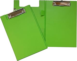 Janrax A5 Neongrün Foldover Zwischenablage mit Stifthalter