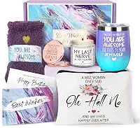 para mulheres, presentes para mulheres, para melhor amiga, cesta de presentes de feliz aniversário para mulheres, presentes de amizade para mulheres amigas, presentes para amigas colegas de trabalho irmã mãe esposa dela