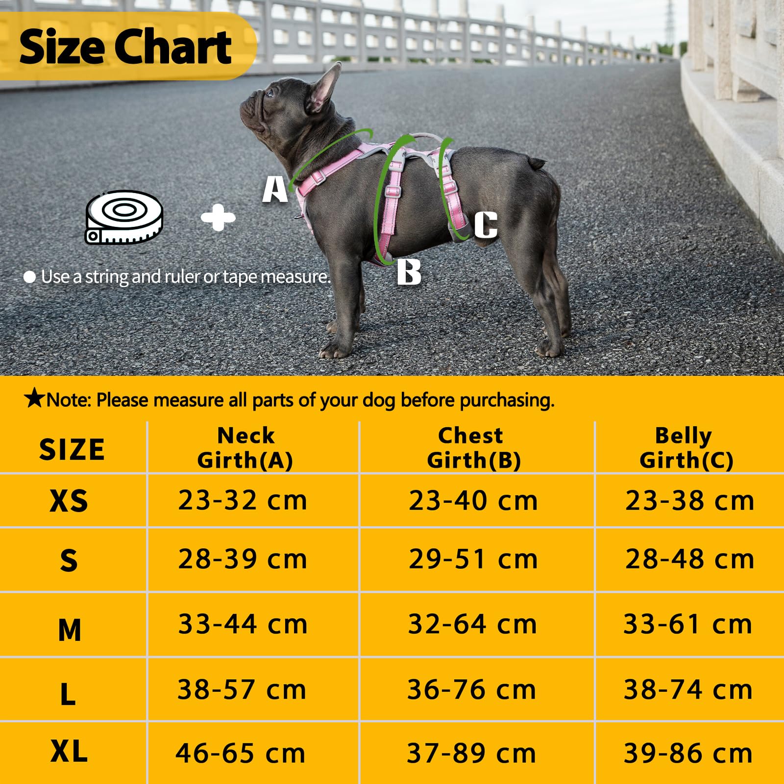 Huntboo Escape Proof Dog Harness, Secure Dog Harness No Escape, Fully Reflective Harnesses with Handle, Breathable, Durable - Image 2