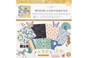 Maggie Holmes Woodland Grove Project Pad 12" x 12" (381 Papers)
