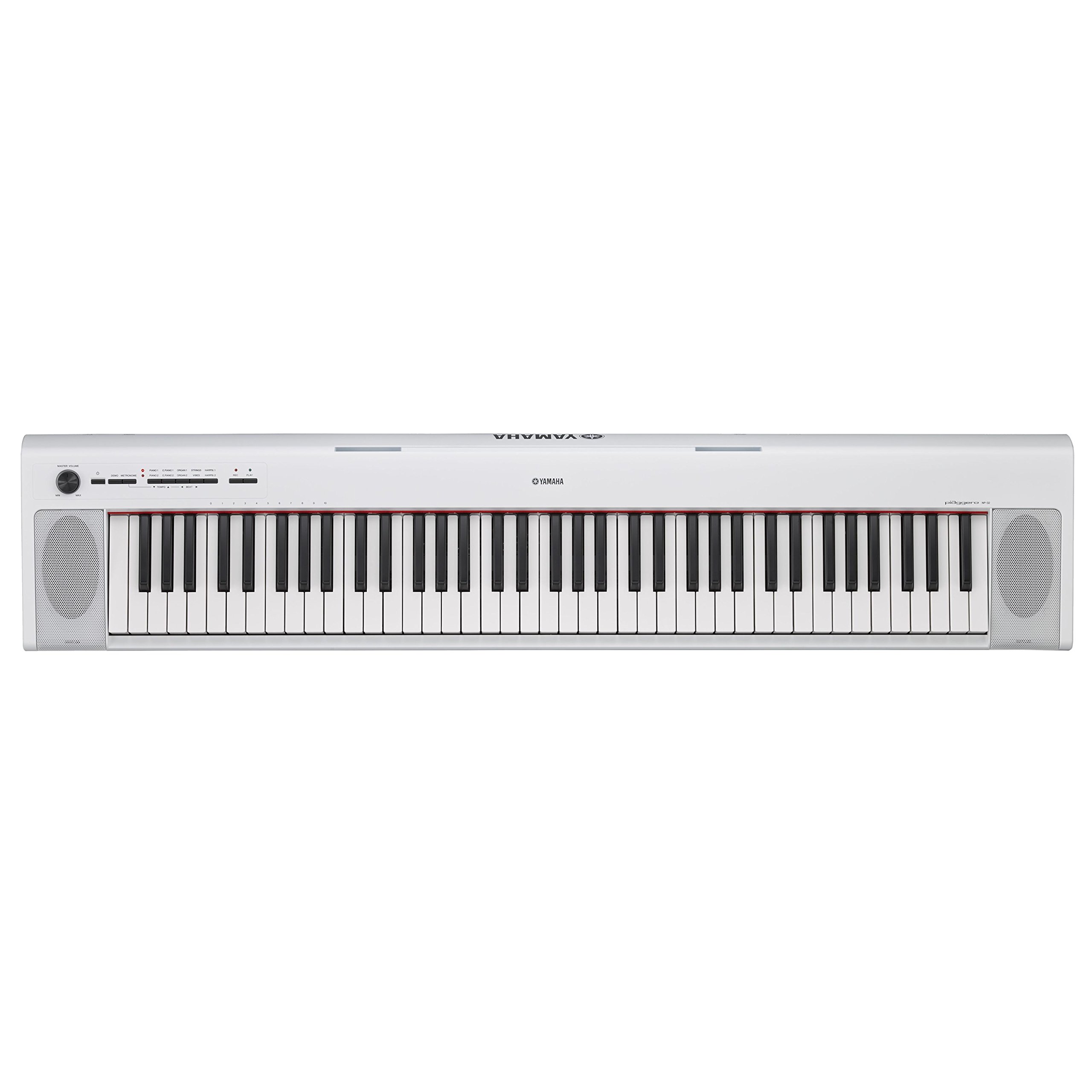 Yamaha NP-32WH デジタルピアノ Yamaha Keyboard Piaggero NP-32WH, white - Lightweight keyboard in