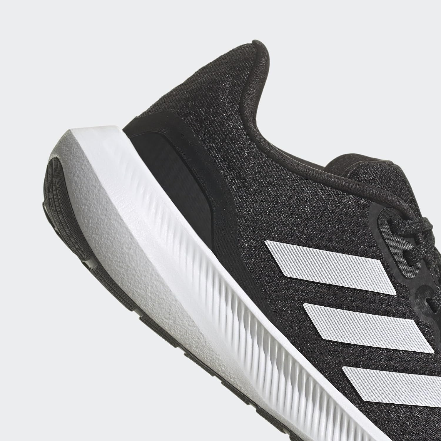 Беговые кроссовки adidas CORERUNNER 3.0 унисекс, 24,5 см, цвет: Core Black/Footwear White/Core Black (HP7556), фото 8