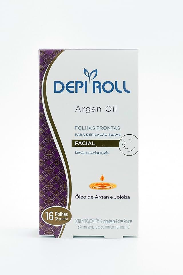 Depiroll Folhas Depilação Fac Pronta Argan Oil