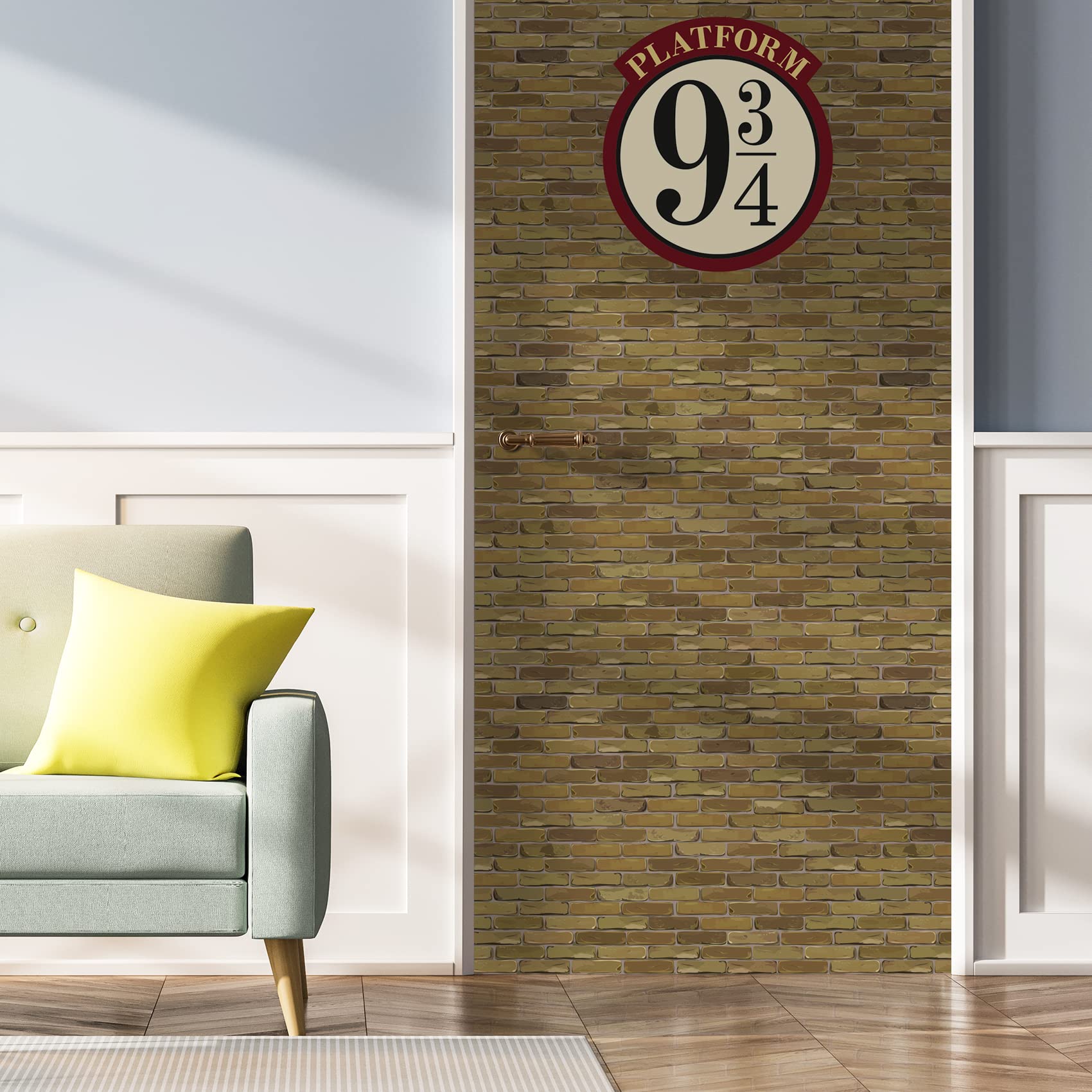 Pellicola Adesiva Per Porte 90x200 Cm - Autoadesiva, Rimovibile, 42 Pezzi - Per Interni Casa, Cucina, Bagno - Foto 2