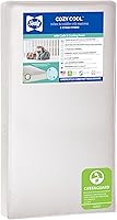 Sealy Baby Cozy Cool Hybrid Crib Mattress: GREENGUARD Gold Certified, USA-Made, 2-Stage Cooling Gel Foam & 204 Coils, Fits Crib & Toddler Beds