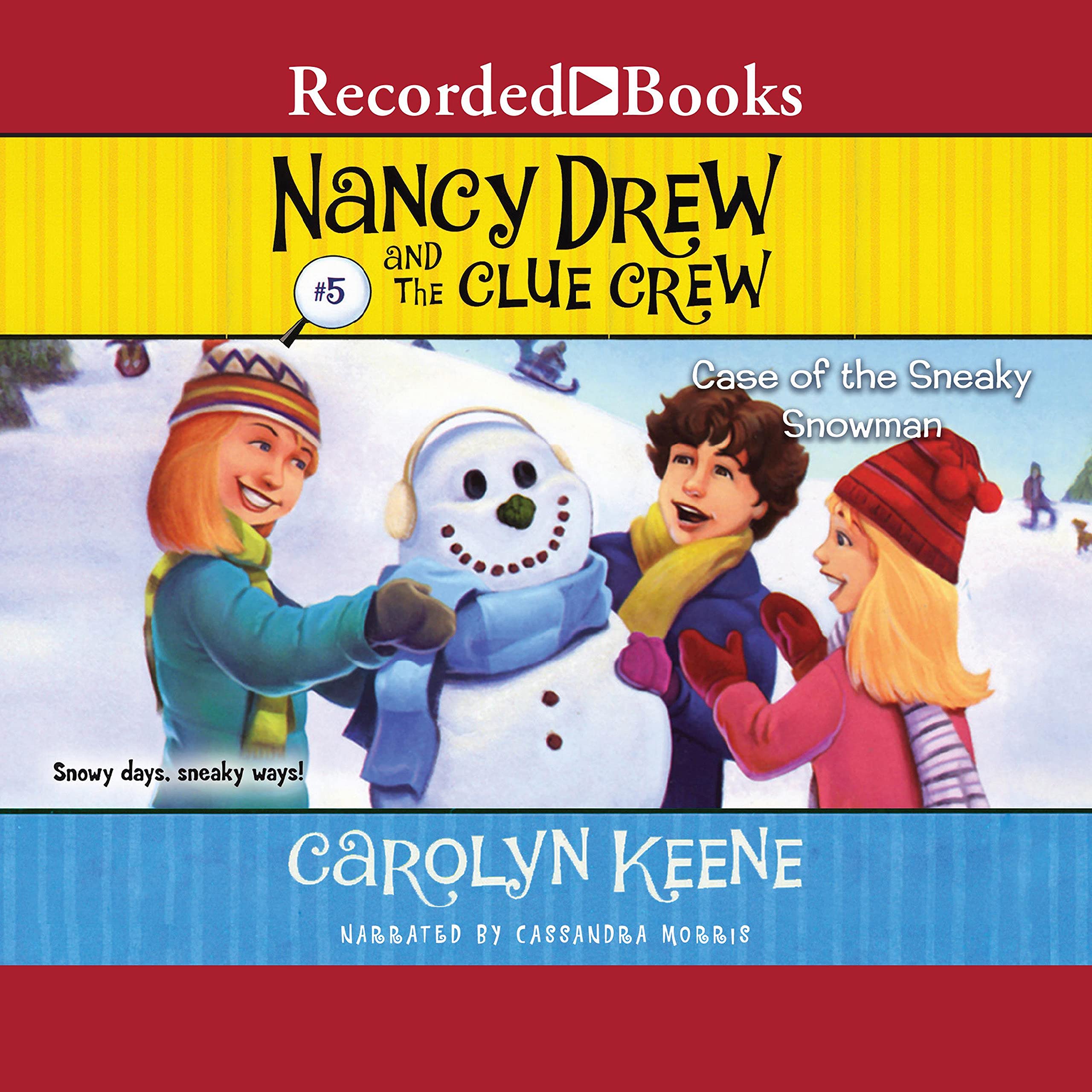 Cover art for The Case of the Sneaky Snowman