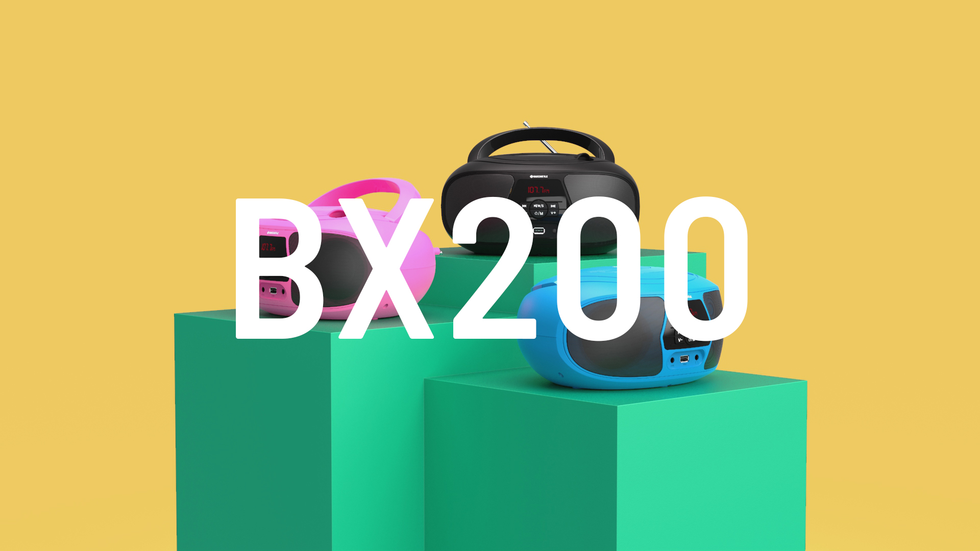 Amazon.com: Oakcastle BX200 Boombox | Portable CD Player and FM