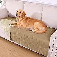 Vista 140 de hyha - Manta impermeable para cama de perro, mantas suaves para mascotas, funda impermeable para sofá para perros, fundas reversibles lavables