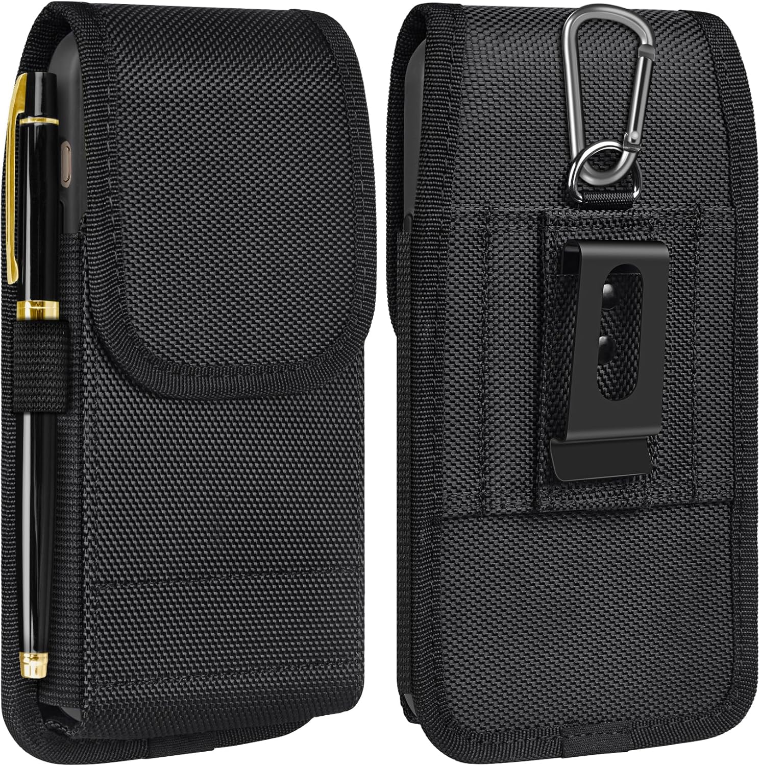Funda para teléfono celular con tarjetero y clip para cinturón para hombres para iPhone 16 15 14 13 12 11 Pro Max Plus Samsung Galaxy S25 S24 S23