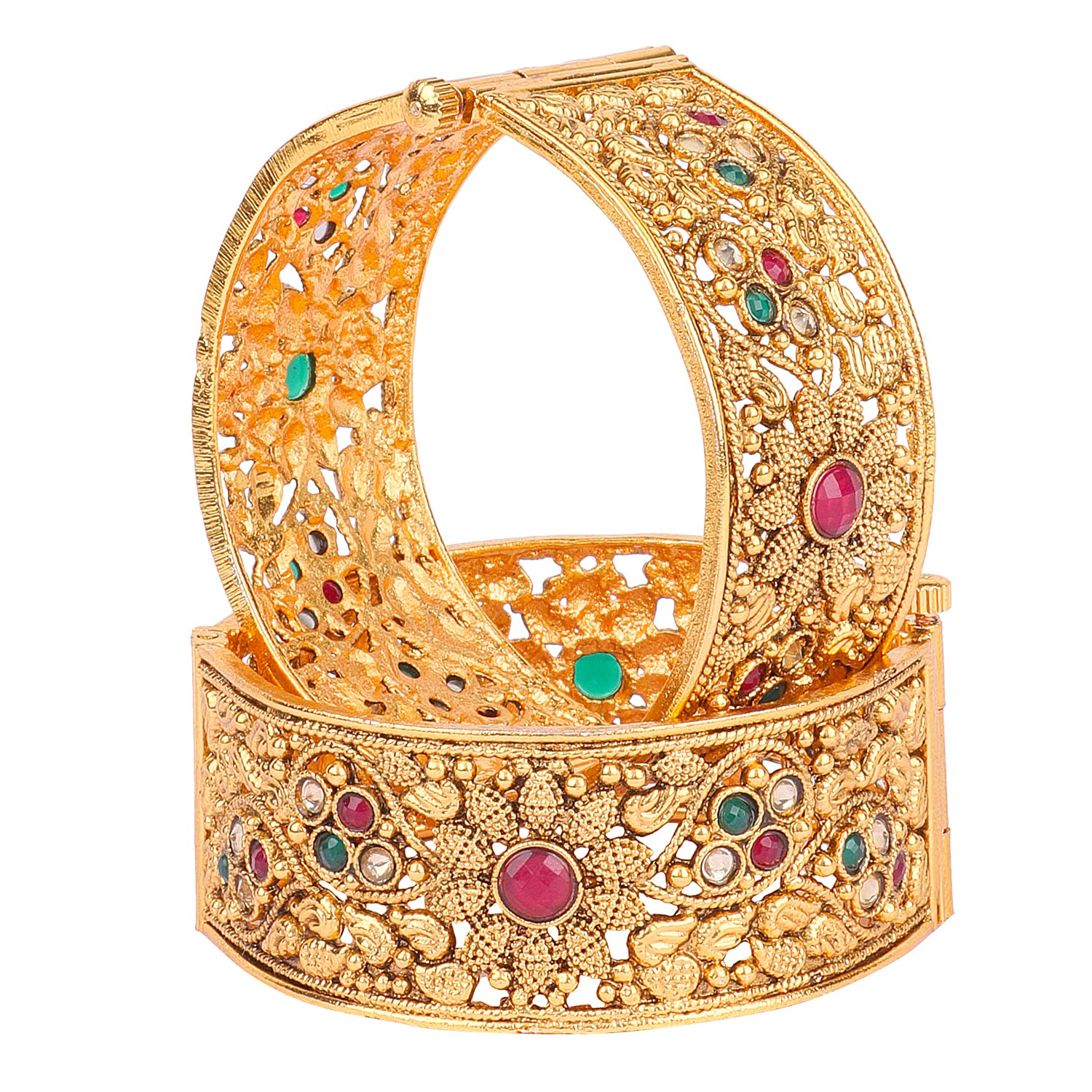 See full amazon price history chart for Shining Diva Fashion Set of 2 Latest Traditional Stylish Gold Plated Bangles for Women (Golden) (11657b_2.4) Shining Diva Fashion Set of 2 Latest Traditional Stylish Gold Plated Bangles for Women (Golden) (11657b_2.4) (B09BYP437D) Amazon Price History, Amazon Price Tracker