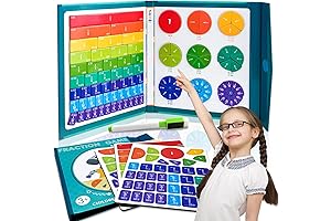 Magnetic Fraction Educational Puzzle: A Hands-on Guide to Fraction Mastery
