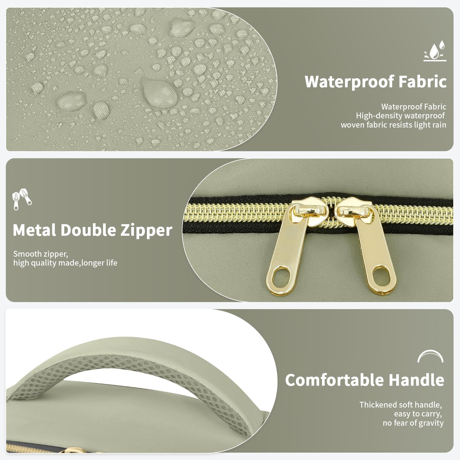 ZOMFELT Travel Backpack for Men, Carry on Backpack, TSA 17.3 inch Laptop Backpack Flight Approved, Personal Item Travel Bag Nurse Bag Casual Daypack for Weekender Business Trip, Green