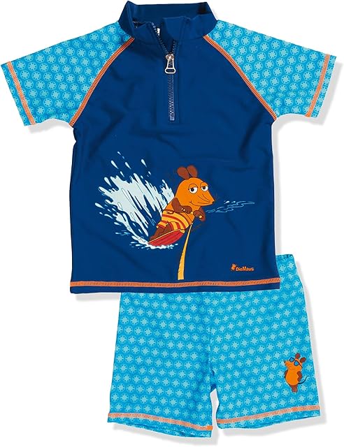 Playshoes Szorty kąpielowe Chłopcy Zestaw łazienkowy z ochroną UV (1 w zestawie)