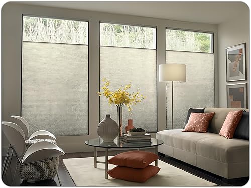 Miniatura 6 de Persiana celular sin cordones, pantallas celulares, la parte superior baja y la parte inferior sube, persianas de panal, persianas celulares,