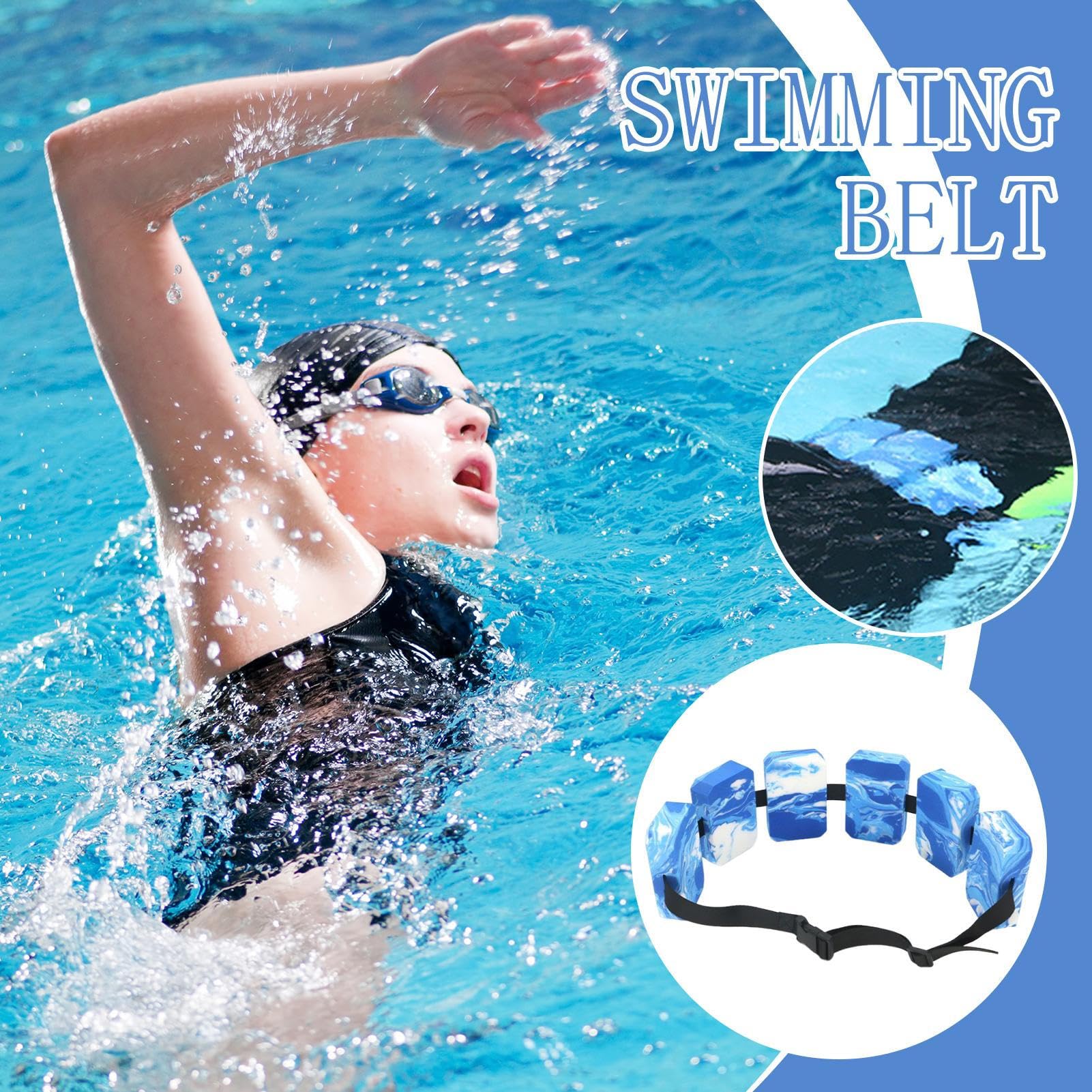 Water Aerobics pas do treningu pływania, z systemem wspomagania wyporności, ergonomiczny design do gimnastyki wodnej – dla kobiet, dzieci, młodzieży i sportowców