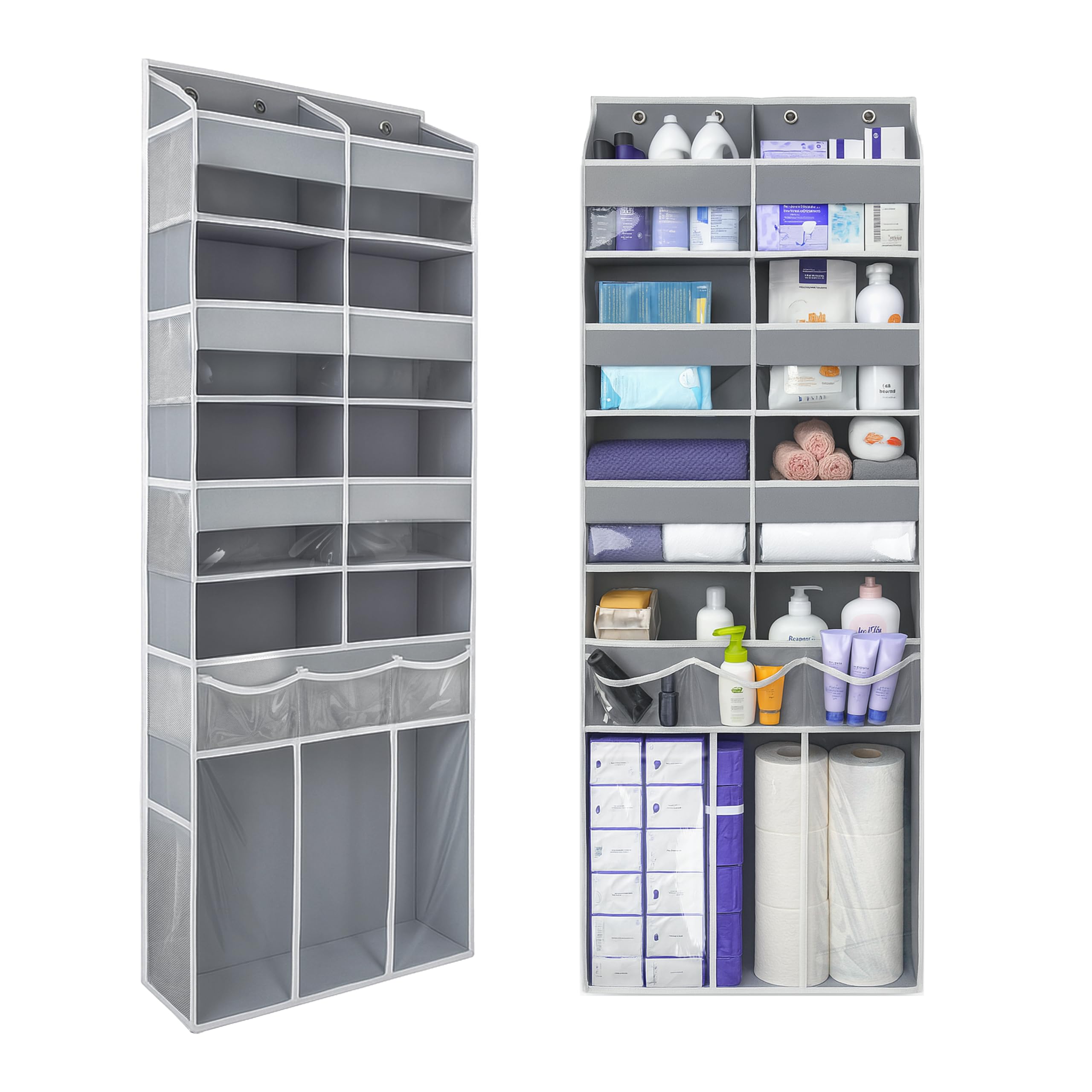 Amazon.com: EZVERY Extra Large Over The Door Organizer with Clear