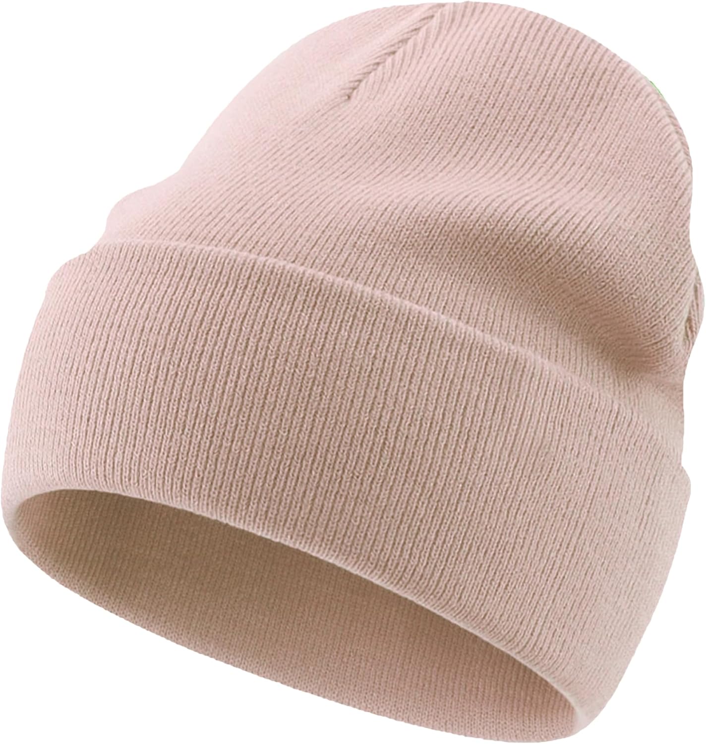 100% Cotton Beanie Lengthen Cuffed Beanies Knit Winter Hats for Men Women Soft Warm Ski Hat Unisex Knitted Skull Cap