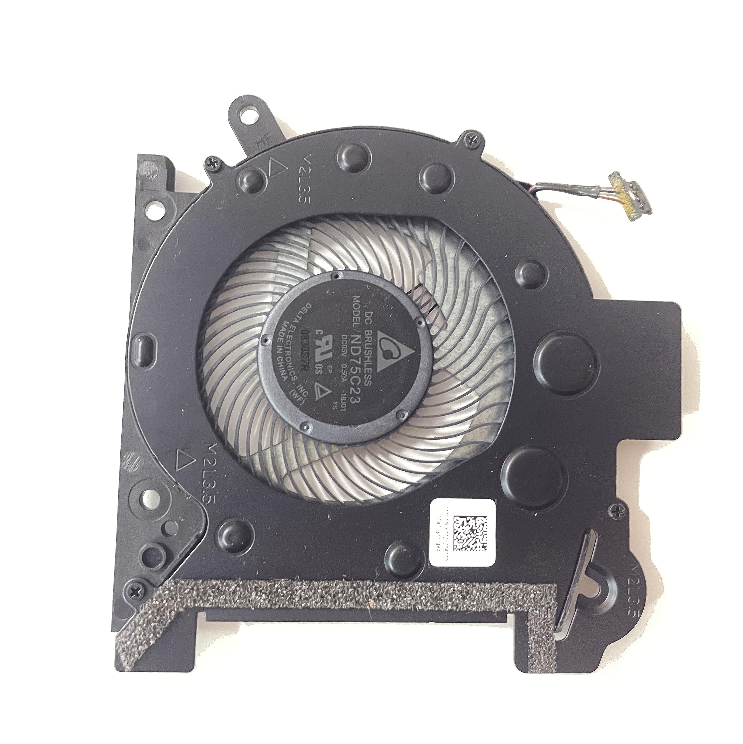 Ventilateur de processeur de rechange pour HP Envy13 x360 13-AR 13-AR0077AU 13-AR0109 TPN-W141 Series ND75C23-18J01 L53434-001