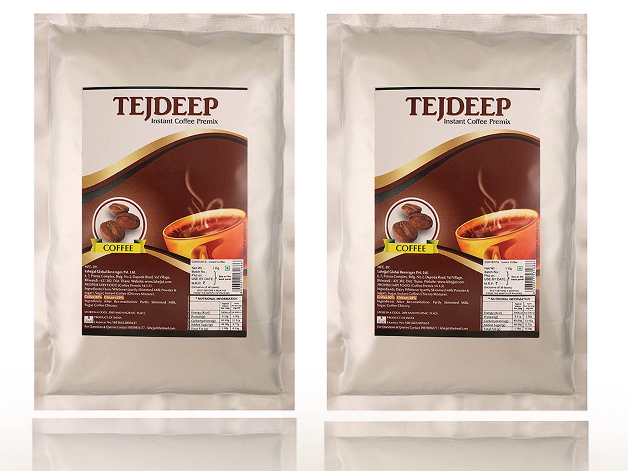 Tejdeep Instant Coffee Premix - Pack of 2 (B07941L28G) Amazon Price History, Amazon Price Tracker
