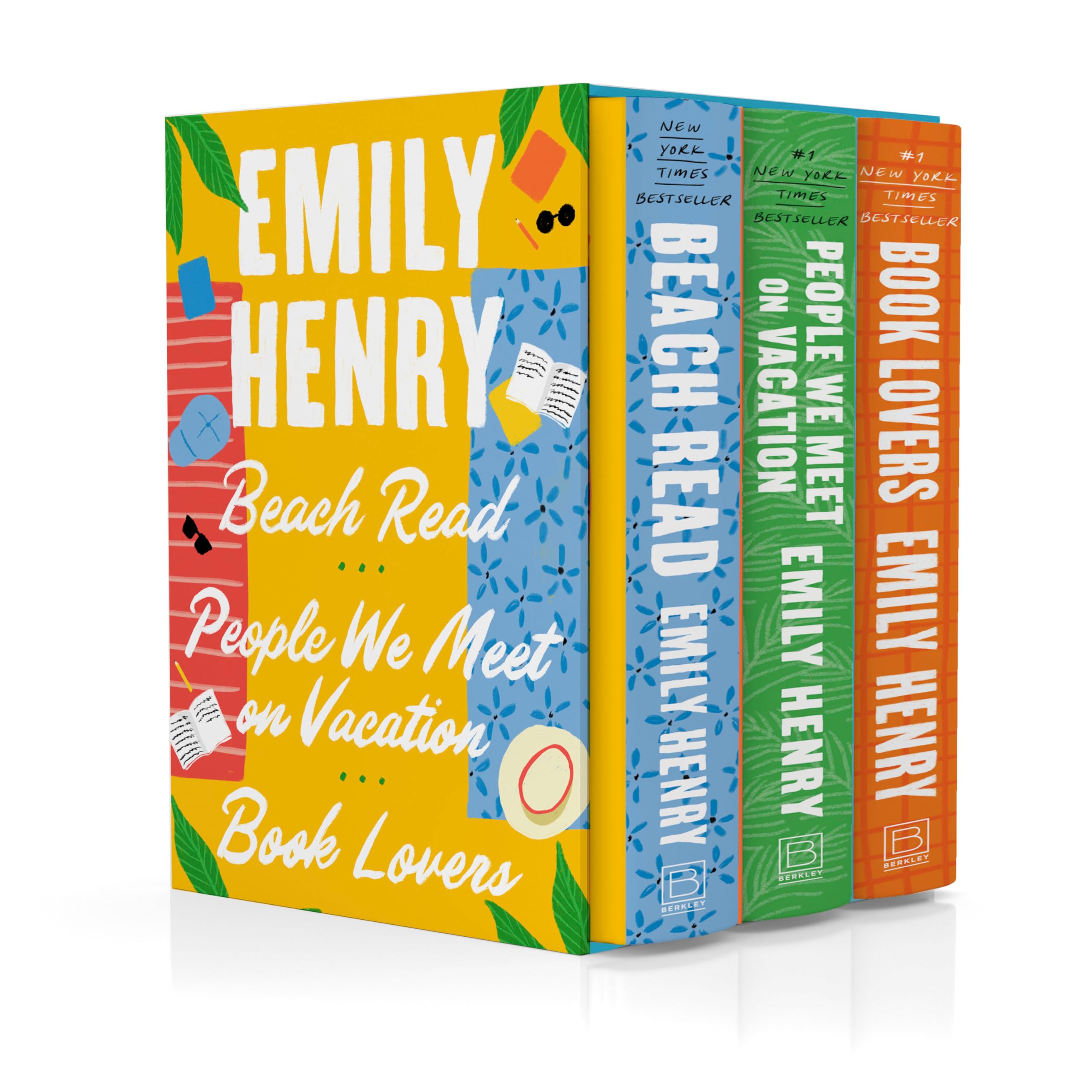 Emily Henry 3-​Book Boxed Set: Beach Read, People We Meet on Vacation, and Book Lovers
