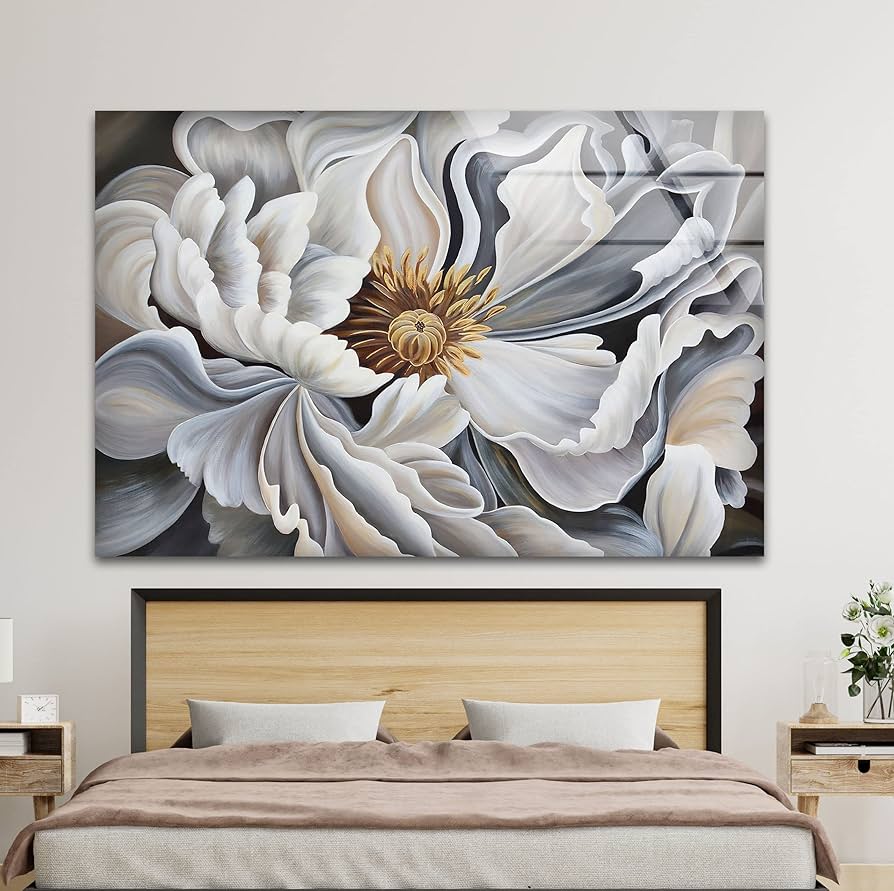 FLUORESCENT PALACE 絵　60cm×60cm Amazon.com: wall26 Canvas Print Wall Art Neon City Lights