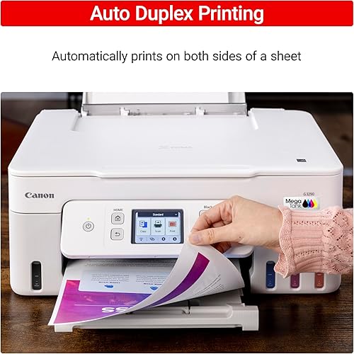 Miniatura 15 de Canon MegaTank G3270 Impresora inalámbrica de inyección de tinta todo en uno. para uso doméstico, impresión, escaneo y copia Negro -,Blanco