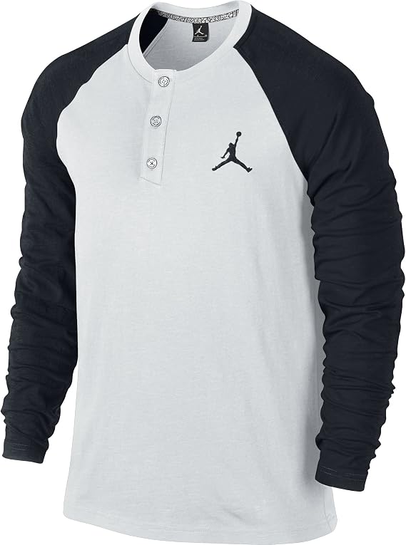 Jordan Long Sleeve Men's Henley Shirt 