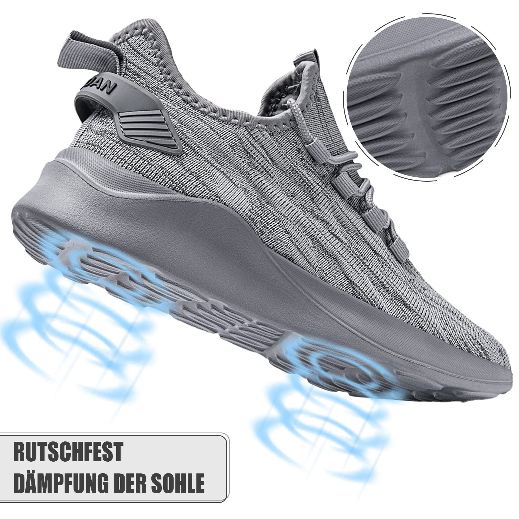 Męskie buty sportowe, buty do biegania, buty do biegania po ulicy, tenisówki