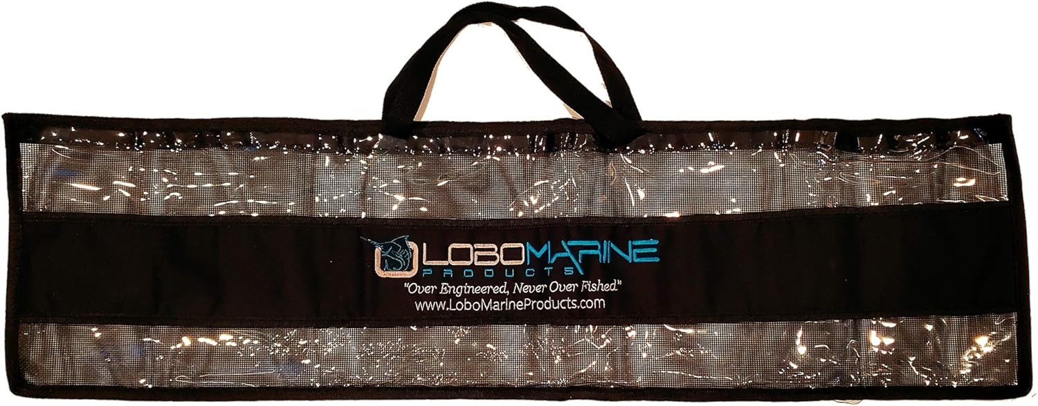 Lobo Lures Premium Large Spreader Bar Lure Bag 40" x 10" Fishing Bag