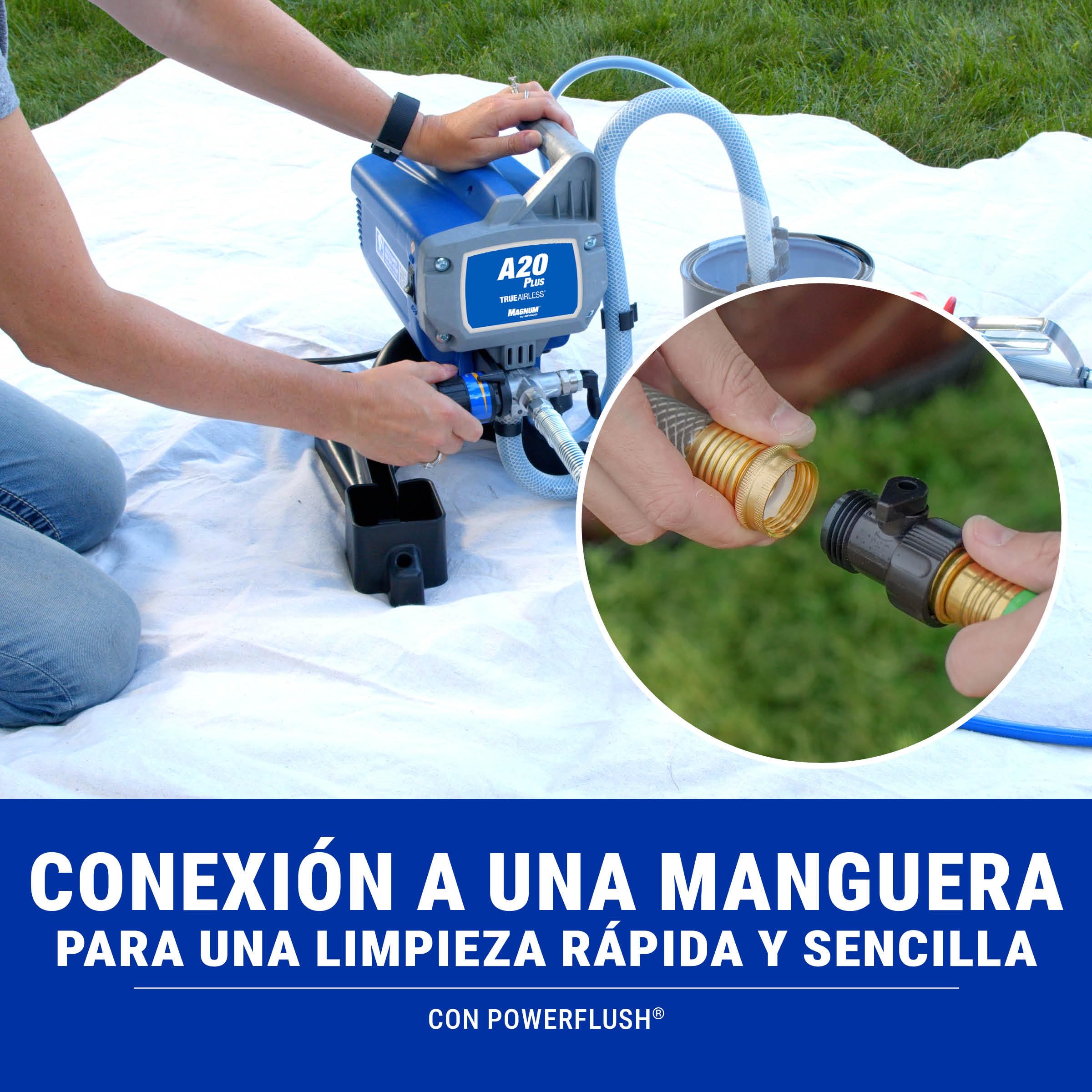 Magnum by Graco 17C243 Pulverizador de Pintura airless A20 Plus, Uso doméstico (caudal de 0,9 l/min, máx. presión 207 Bar)