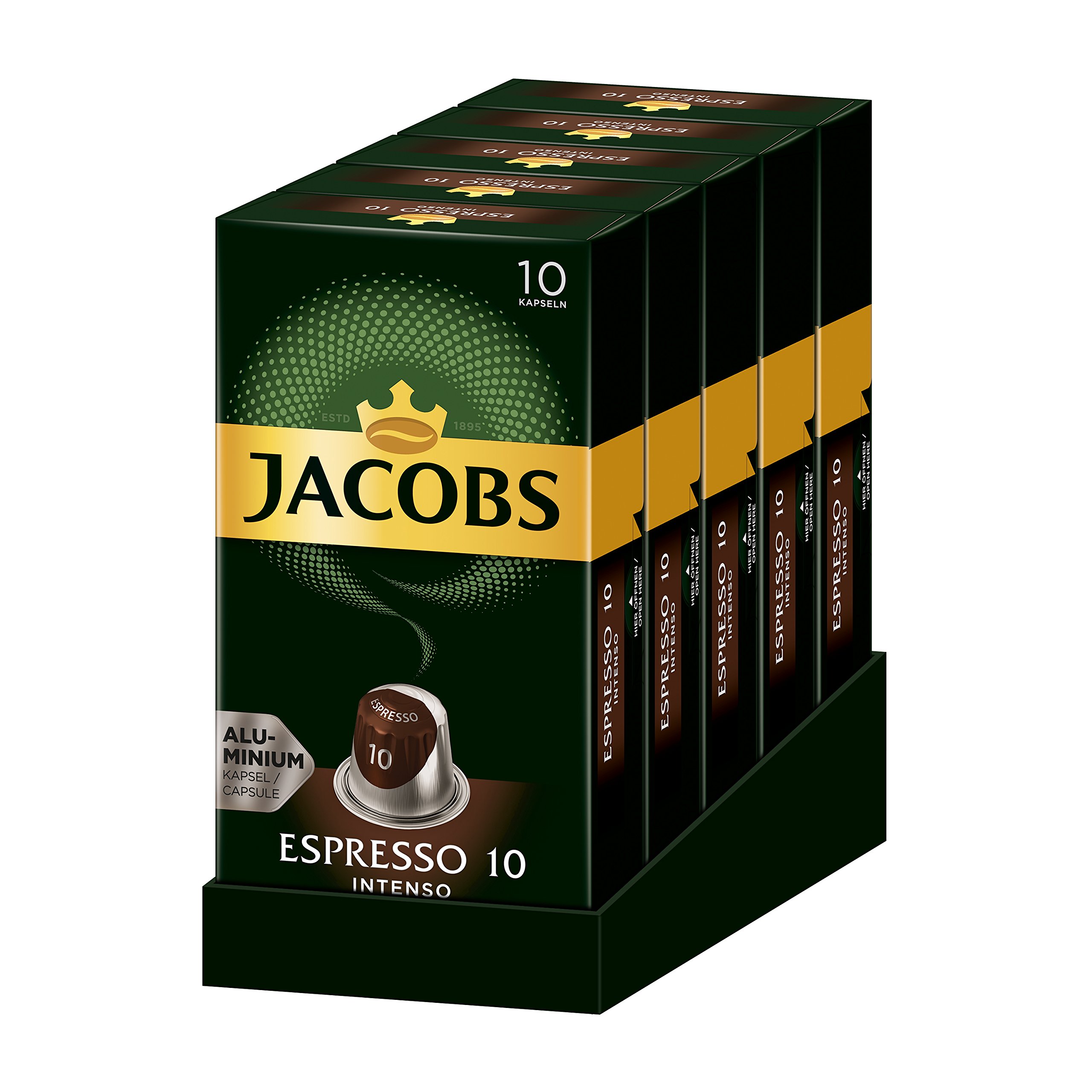 Jacobs Nespresso OriginalLine Compatible ALUMINIUM Capsules Espresso