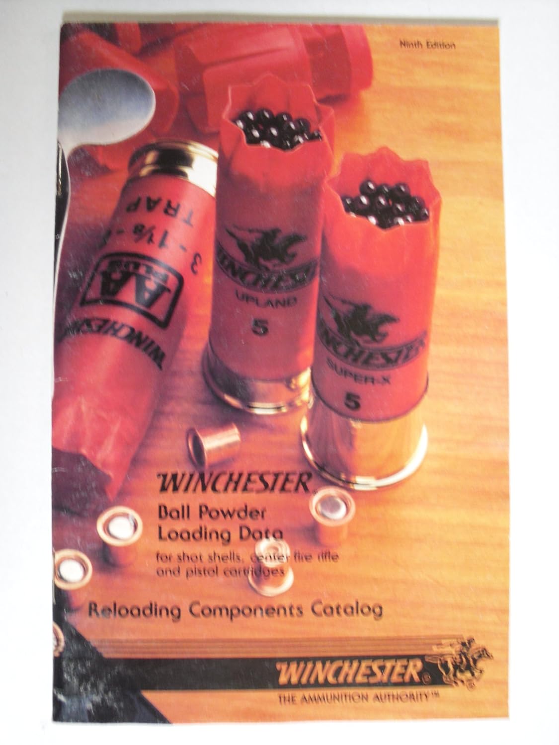 Winchester Ball Powder Loading Data for shot shells, center fire rifle