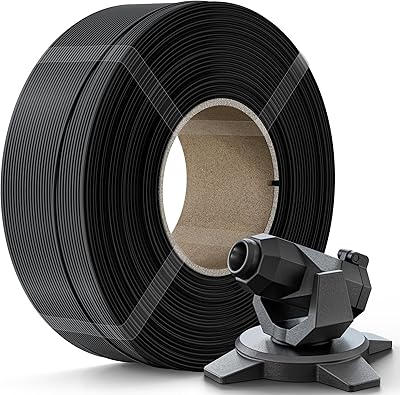 23 – Creality PETG Filament Refill 1.75mm 3D Printer Filament, 1kg (2.2lb) Refilament for Bambu Lab Reusable Spool, Dimensional Accuracy ±0.03mm,…