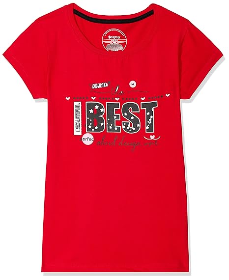 Easybuy Girls Regular T-Shirt