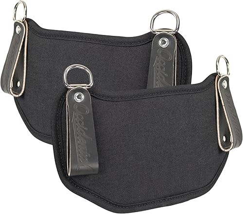 Occidental Leather Hip Buddies, negro - Acepta cualquier bolsa de hasta 7.5 pulgadas de ancho - Fabricado en Estados Unidos