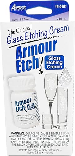 Miniatura 3 de Armour Etch Crema de grabado para vidrio y espejos (Pkg1)