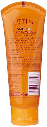Miniatura 2 de Lotus Herbals Safe Sun Gel mate para pantalla UV, 3.53 oz (juego de 2)