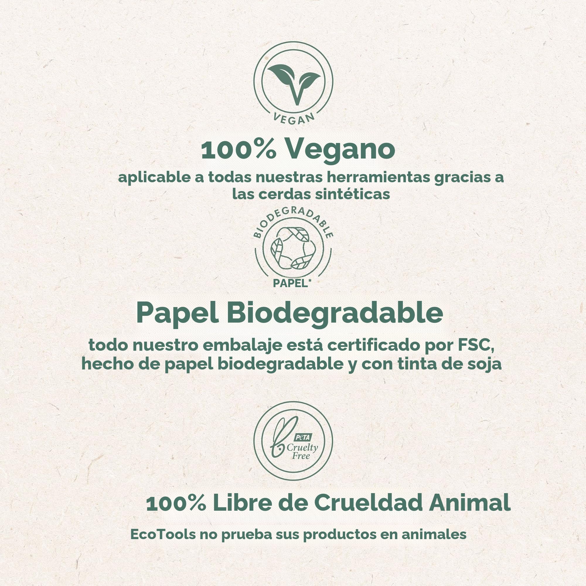 ECOTOOLS Set de brochas para maquillaje
