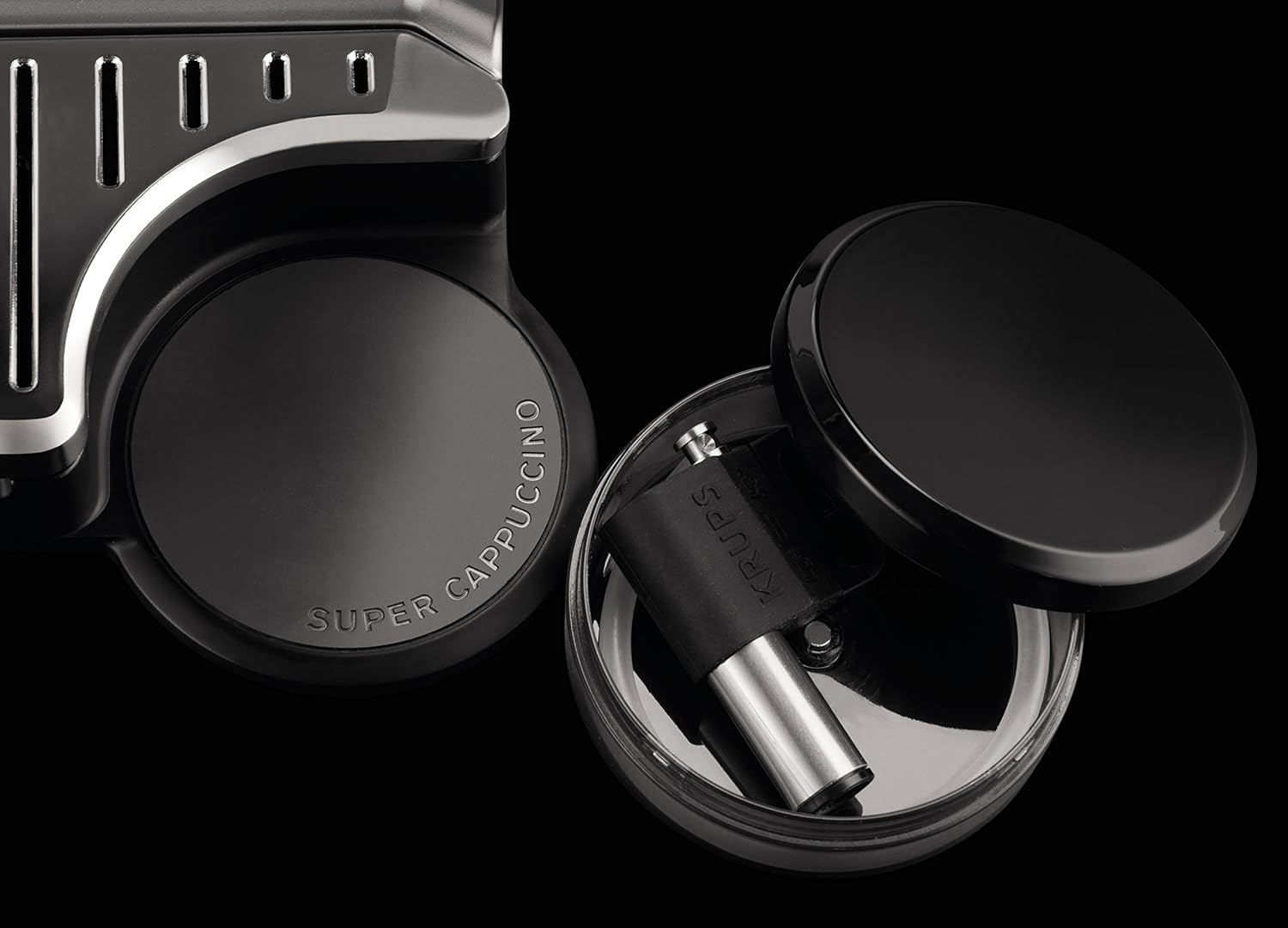 Close-up of KRUPS Super Cappuccino accessory