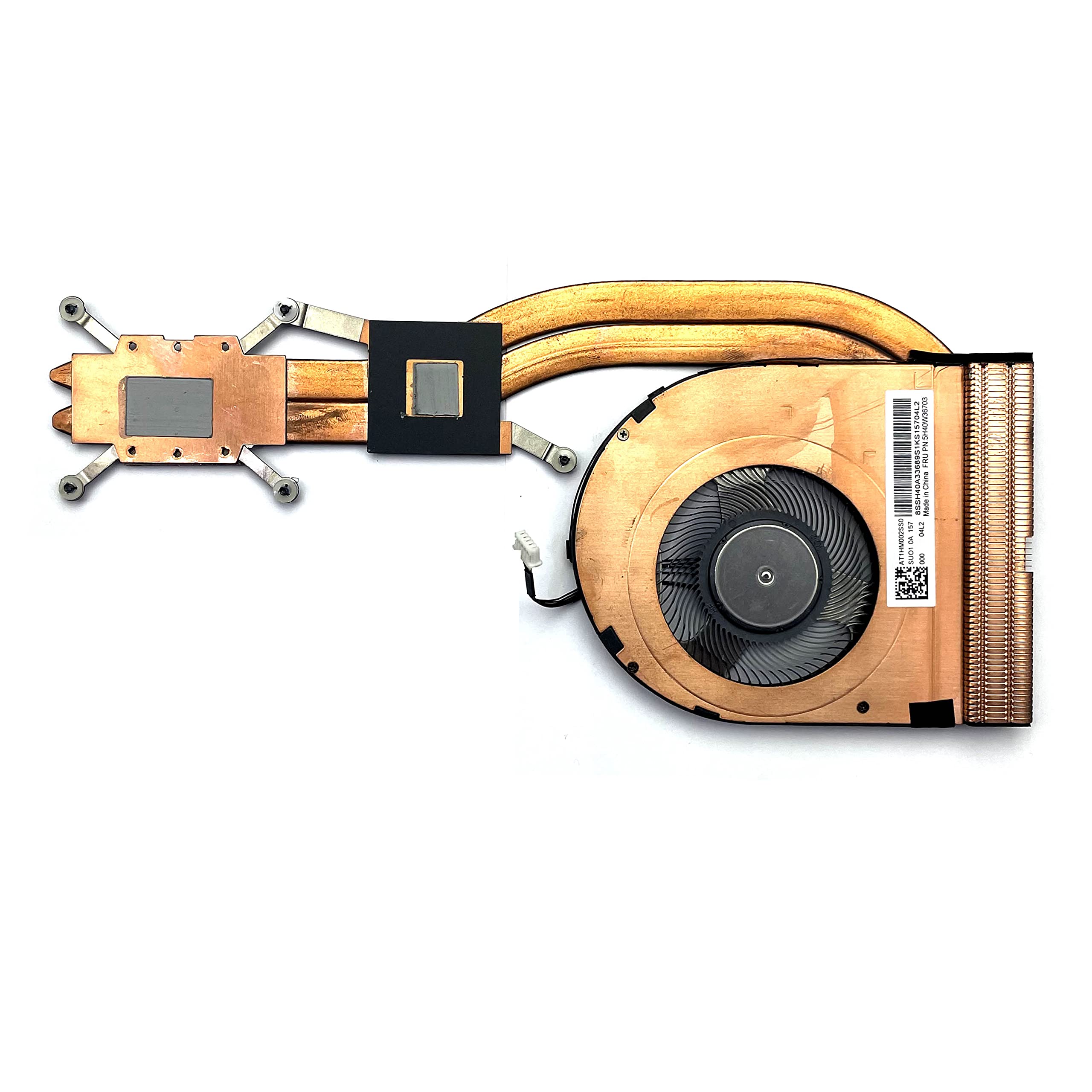 BestParts Ventola di raffreddamento CPU con dissipatore di calore di ricambio per Lenovo Thinkpad T490, T14 GEN 1 Grafica discreta versione 5H40W36703 (non adatta per T490S)