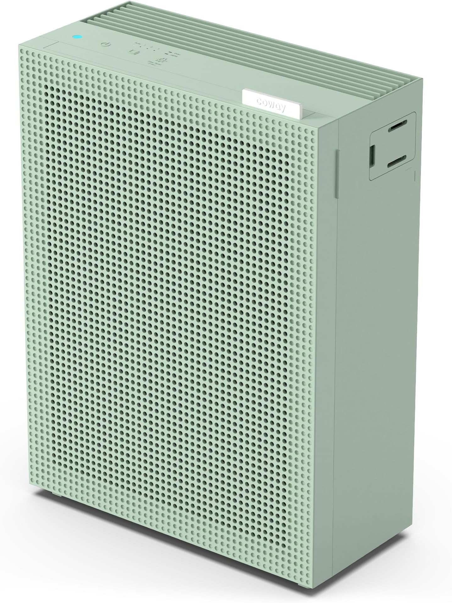 CowayAir Purifiers for Home Bedroom up to 1,035ft² with Washable Filter, True HEPA Filter for Smoke, Pollen, Dander, Smell Air Purifier with Air Quality Monitor, Auto Mode, 3yr Warranty, 150, Green