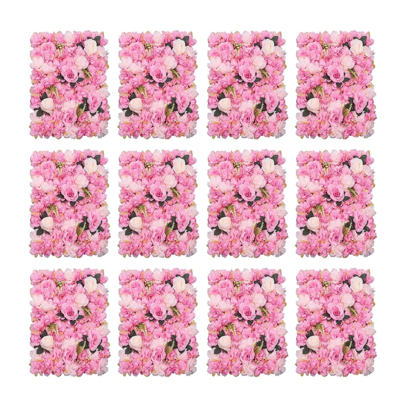 Blumenranken Künstlich 12 Stück künstliche Hortensien for Hochzeiten, Rosen und Blumen, Wandpaneele, Blumenstrauß, Hochzeit, Party, Zuhause, Veranstaltungsort, Dekorationen