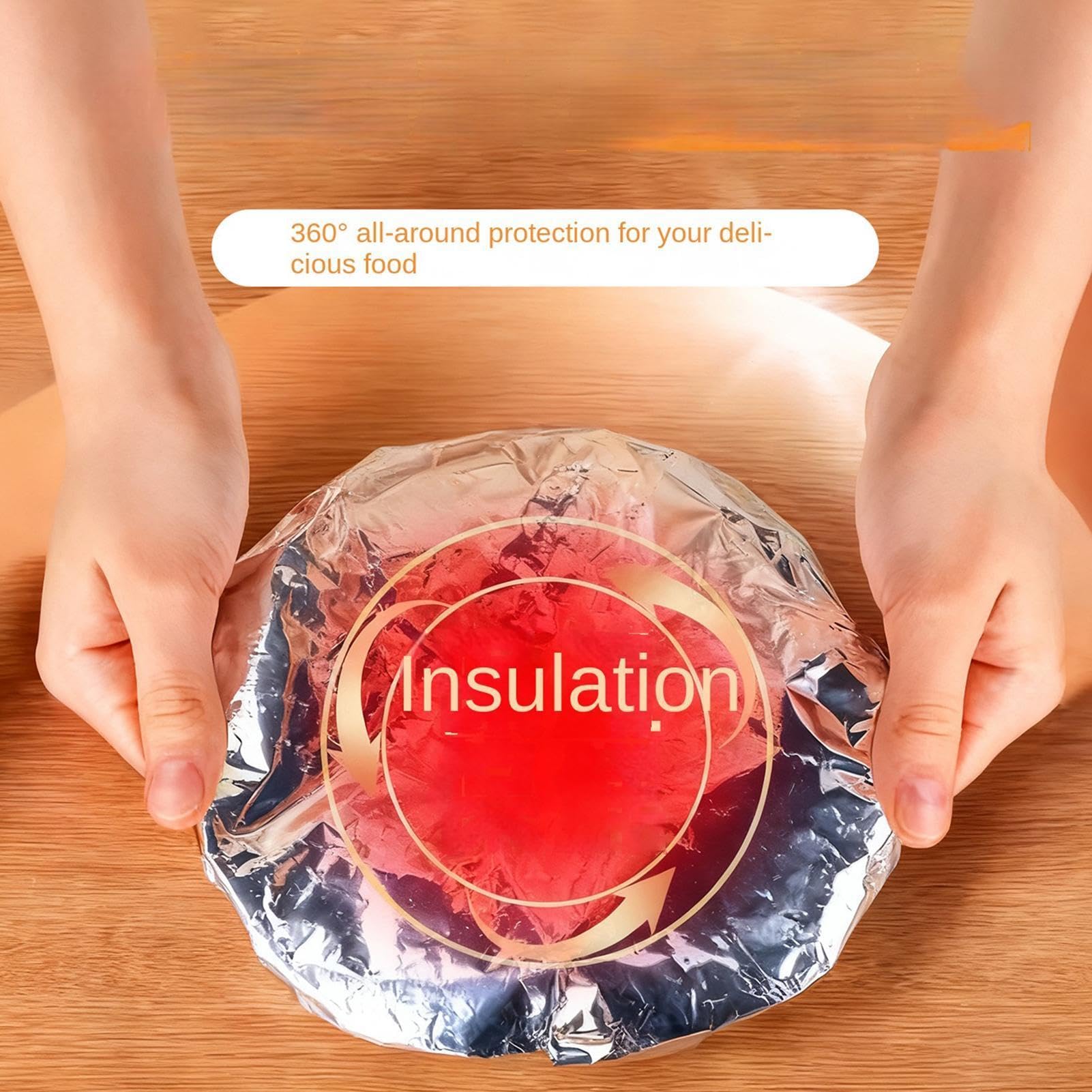Isolierdecke aus Aluminiumfolie – wärmebeständige und staubdichte Folien-Isolierdecken | Wärmespeicherungsdecken für die Küche zu Hause