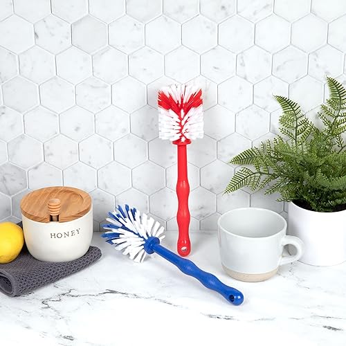 Miniatura 5 de Paquete de 2 cepillos para botellascepillo para tazas, compatible con vasos Yeti, vasos Hydro Flask, botellas de agua Gatorade, vasos Stanley, vasos