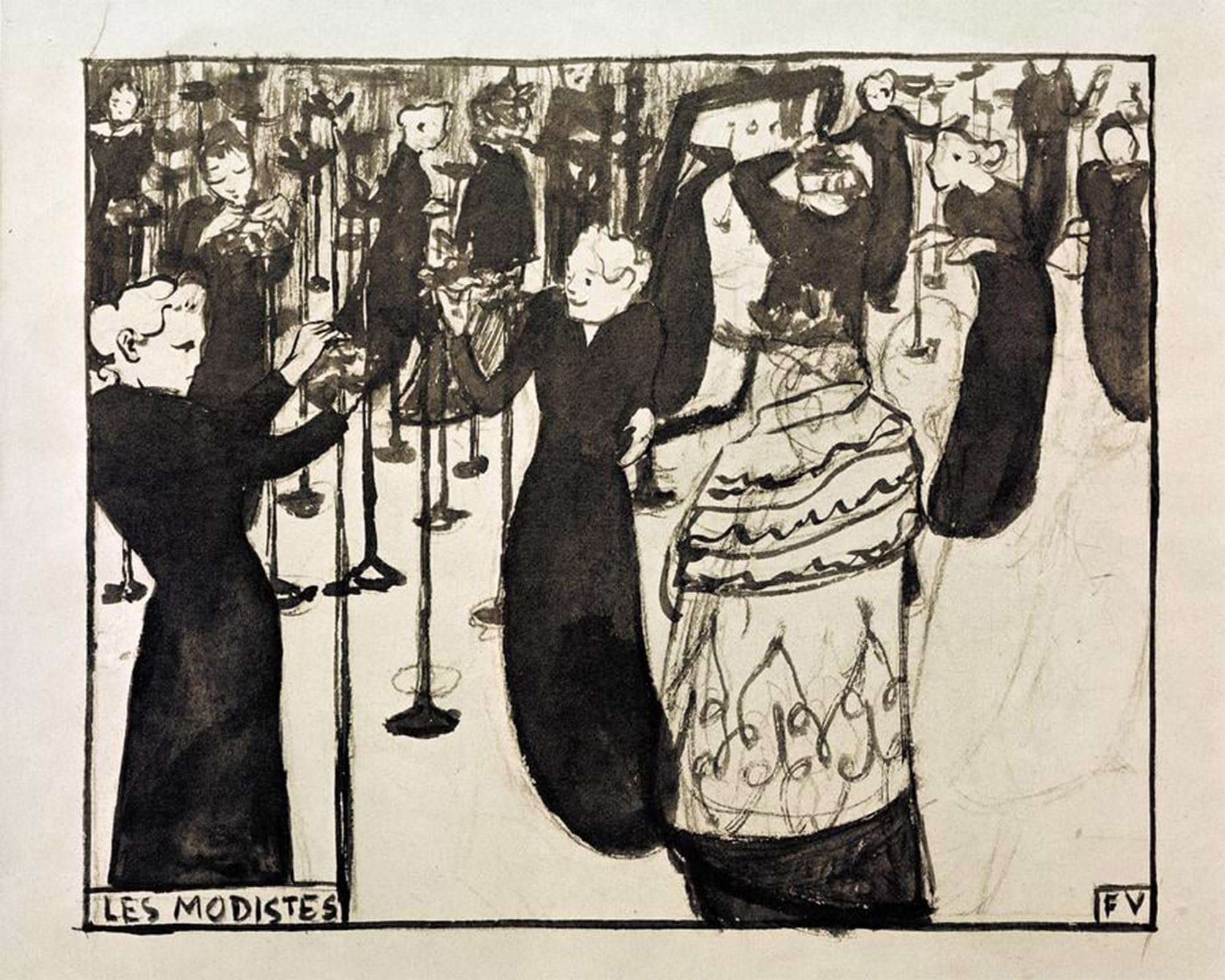 Décoration de la Chambre à Coucher tableau Vallotton 60x90cm