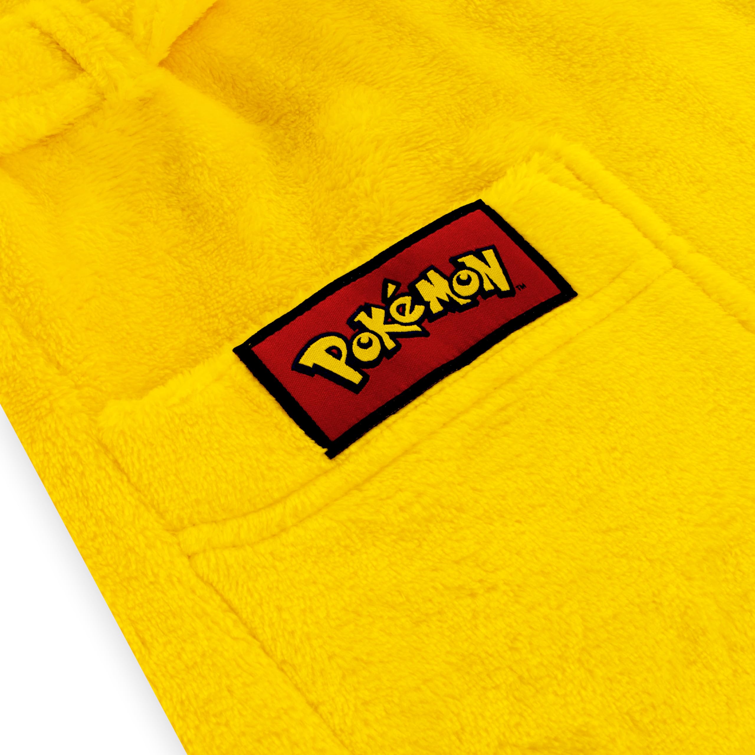Szlafrok Dziecięcy Pokémon Pikachu Dla Chłopców, Szlafrok Dziecięcy Pikachu Z Uszami 3D, Dziecięcy Z Polaru